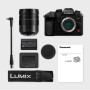 Panasonic Lumix GH7L | Appareil Photo Hybride Expert + Objectif Panasonic Leica 12-60mm (Vidéo illimitée, AF Phase, Audio 32bit,