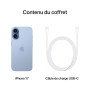 Apple iPhone 17 512 Go : Écran 6,3 pouces avec ProMotion, Puce A19, Caméra avant Center Stage, Meilleure résistance aux rayures,