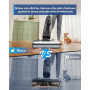 Tineco Floor One S7 Pro/S7 Series Aspirateur Laveur Sec Et Humide Intelligent sans Fil pour Sols Durs, Écran Digital LED, Grande