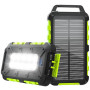 Batterie Externe Solaire 10000mAh PD 22,5W Chargeur Solaire avec 2 Ports USB et Une Entrée USB-C Charge Rapide Batterie Solaire