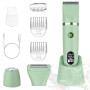 Scttomon Rasoir Electrique Feminin Tondeuse précise pour visage et zones sensibles, Tondeuse à poils corporels pour visage, jamb