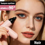 STNFAREBI Tampon Eyeliner Double Embout, Eyeliner Tampon Cat Eye Symétrique, Rotation 90° Pliable, Haute Pigmentation, Waterproo