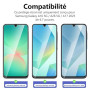 NEW'C Lot de 3, Verre Trempé pour Samsung Galaxy A17 2025, Galaxy A16 5G, Galaxy A26 5G, Film en Protection écran efficace contr