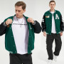 Covisoty Veste Baseball Homme Bomber Universite Americaine Blouson Lettre Broderie Unisexe Varsity Jacket Techwear Vintage Mode