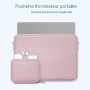 MOSISO Housse Ordinateur Portable 15 Pouces,Compatible avec MacBook Air M5 A3448 M4 A3241 M3 A3114 M2 A2941 2026-2023,Dell XPS,L