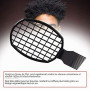 Afro Twist Peigne, Peigne à cheveux afro, Deux-en-un Double Extrémité Hommes Afro Cheveux Bouclés Peigne, Peigne à cheveux afro