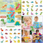 Cadeau Anniversaire Dinosaure 12 Sacs, 204 Petit Cadeau Anniversaire Enfants Invites Pinata Dinosaure Remplissage, Goodies Anniv