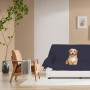 DUJUIKE Couvre-lit imperméable, Drap de lit imperméable, protège-Matelas, Housse de canapé pour Chien, Chat, Enfants, pour lit Q