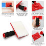 Coupe Bordure de Peinture, Outils de Peinture de Bord avec Tampons de Remplacement et Ruban de Masquage, Kit de Bordure à Peindr