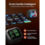 Relxhome Écouteurs NE20, Écouteur Traducteur Instantané NE20, Écouteurs Bluetooth 6.0, Écouteur Traducteur IA et écran Tactile L