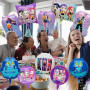 Ballons en aluminium style anime de 10 pièces, Décoration anniversaire garçon fille, Décorations de fête coréennes sympas pour l