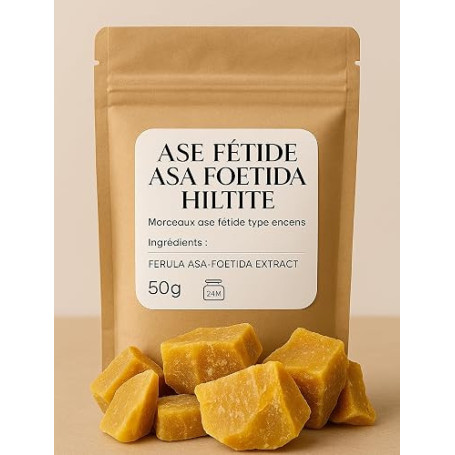 Ase Fétide - Hiltite - en Morceaux - Encens - Asafoetida - 100% Pure & Naturelle : Utilisation ésoterique et Culinaire