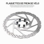 Disque de Frein Vtt, JANDH Disque de Frein de Vélo, 180 mm Disque de Frein Vtt, Disque de Frein de Vélo à 6 Trous en Acier Inoxy