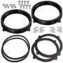 AERZETIX - Kit de 2 adaptateurs de haut-parleurs Ø200 mm | compatibles avec Audi A3 8V/8Y Pre-Facelift, A6 4G, Q5 8R2 Facelift,