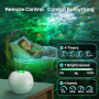 One Fire Projecteur Ciel Etoile,360 Modes Cadeau Fille GarçOn, Deco Chambre | 15 Bruit Blanc, Bluetooth, Motif Galaxy et Étoile,