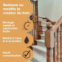 Teinte à Bois Furniture Clinic (Chêne foncé) – Séchage Rapide, Haute Concentration, Application Facile pour les Bois Intérieurs