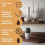 Teinte à Bois Furniture Clinic (Chêne foncé) – Séchage Rapide, Haute Concentration, Application Facile pour les Bois Intérieurs