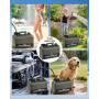 Spopal Douche Portable,[20L&IPX8 Étanche] Kit Douche Camping,avec Seau,Robuste,Durable,10000mAh,Charge Type-C,5 Vitesses,Écran I