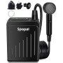 Douche de Camping, [Petit+Portable & IPX8] Spopal Pompe de Douche, Durable,Type-C, Rechargeable, 3 Vitesses Réglables, pour Frui