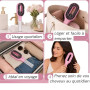 Brosse à Cheveux Démêlante Magique, Brosse Cheveux Démêlante, Brosse Cheveux Magique Spray, Vaporisateur Hydratant 2-en-1, Massa