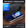 Majority Barre de Son TV Bluetooth 5.3, 300W Home Cinema 5.1 sans Fil | Bowfell Halo Atmos Mini Soundbar PC | DMI eARC | Enceint
