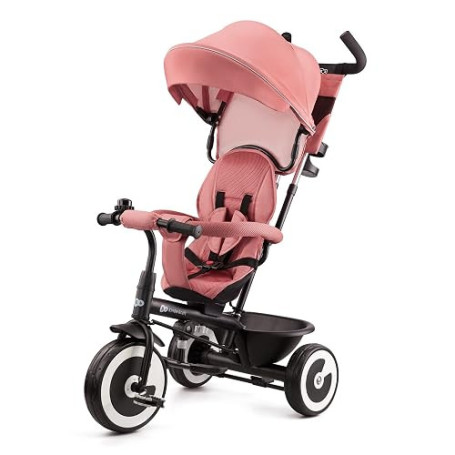 Kinderkraft Aston Tricycle Bébé Évolutif, Draisienne Évolutif, Trike Bebe, Velo Poussette Bebe Évolutif, Velo Enfant 5 Ans, De 9