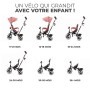 Kinderkraft Aston Tricycle Bébé Évolutif, Draisienne Évolutif, Trike Bebe, Velo Poussette Bebe Évolutif, Velo Enfant 5 Ans, De 9