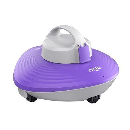 Niya Sonar 10 Robot Aspirateur de Piscine sans Fil, Nettoyage du Fond, 60Min d'Autonomie, Système de Filtration Fine, pour Pisci