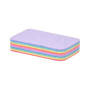 Lot x 4 éponges Rainbow Sponge® - Éponge absorbante en Microfibre Lavable en Machine - Nettoie Toutes Les Surfaces sans rayer