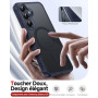 LeYi Coque Magnétique pour Samsung S25, avec 2 Verre Trempé, Compatible avec MagSafe, Étui Housse Antichoc Bumper TPU Dos Transl