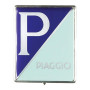 cyclingcolors Plaque signalétique Compatible avec Piaggio Vespa PX 125-200cc Millennium Logo carrosserie Restauration Scooter ré