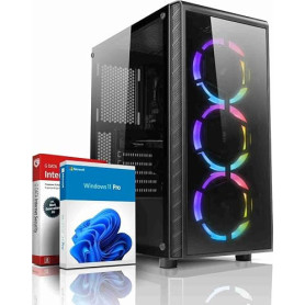 SHINOBEE PC Gaming Haut de Gamme AMD Ryzen 9 3900 24 Threads 4,30 GHz - GeForce RTX 5060 8 Go - 32 Go DDR4 - SSD 1 to - Windows