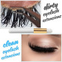 XXL Lashes - Shampooing pour extensions de cils, mousse nettoyante micellaire, avec embout moussant, soin des cils, y compris pi