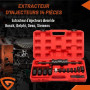 GEARMONSTER 14 pièces extracteur d'injecteur diesel CDI, ensemble d'outils d'extraction d'injecteur, extracteurs d'injecteurs de