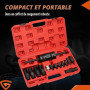 GEARMONSTER 14 pièces extracteur d'injecteur diesel CDI, ensemble d'outils d'extraction d'injecteur, extracteurs d'injecteurs de