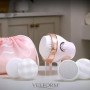 VELFORM Vibraluxe Pro Masseur Anti-Cellulite Électrique 3000 tr/min – Appareil de Massage Amincissant avec 6 Têtes Incluses – Ra
