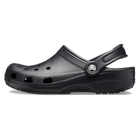 Crocs Unisexe Adulte Classic Clog Sabots, Black, 43/44 EU