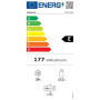 FrigeluX Réfrigérateur Double Porte Blanc RDP151BE 151L