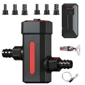 Ysislybin Stérilisateur UV D'aquarium,Filtre à Rayons 7 W UV-C Clarificateur Bassin Stérilisateur Filtre lumière Lampe Anti-algu