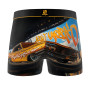 FREEGUN Caleçon Boxer Homme Sport, Lot de 3 | Homme, Coupe Ajustée, Imprimés originaux, Sport, Ultra-doux, Respirant, Tissu exte