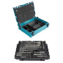 Set de forets et burins SDS-Plus dans coffret MakPac (17 pcs) - MAKITA B-52059
