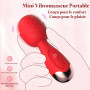 Vibromasseurs Feminin clitoridien Vibrant Sex Toys, 10 Modes & Tête Flexible mini Vibromasseur Sextoyse Couple Plaisir, Sextoyse