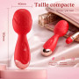 Vibromasseurs Feminin clitoridien Vibrant Sex Toys, 10 Modes & Tête Flexible mini Vibromasseur Sextoyse Couple Plaisir, Sextoyse