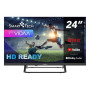 Smart Tech TV LED HD 24' (60 cm) 24HV02V Smart TV VIDAA - Molotov, Netflix, Prime Video, Disney+, Youtube, Plex - 3xHDMI - 2xUSB
