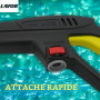 Pistolet Lavor S'09 avec adaptateur 1/4", raccord rapide, remplacement pour nettoyeur haute pression Lavor - Innovation et fiabi