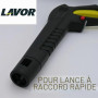 Pistolet Lavor S'09 avec adaptateur 1/4", raccord rapide, remplacement pour nettoyeur haute pression Lavor - Innovation et fiabi