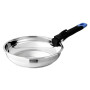 Arthur Martin - Batterie de Cuisine 20 Pièces - Acier Inoxydable 18/10 - Tous Feux Induction - Poêles Ø20/24/26 - Casseroles Ø16