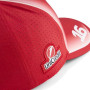 PUMA Scuderia Ferrari 2026 Casquette Enfant Leclerc – Rouge – Taille Unique | Bord courbé avec fixation arrière réglable, Tous l
