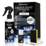 Kit Rénovateur Phare Voiture, Kit Polissage Voiture, Rénovateur Phare, Élimine Rayures et Jaunissement, Restaure Transparence, l