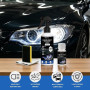 Kit Rénovateur Phare Voiture, Kit Polissage Voiture, Rénovateur Phare, Élimine Rayures et Jaunissement, Restaure Transparence, l
